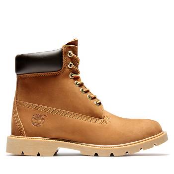 Timberland Basic w/Padded Collar - Hnede 6 Inch Cizmy Panske, TB0028B